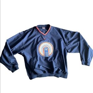 Vintage Nike University of Illinois “Chief Illiniwek” Windbreaker Crewneck